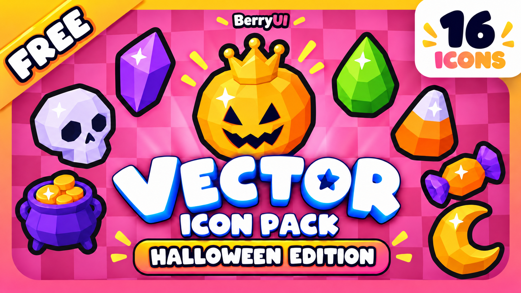 Vector Icon Pack Halloween Edition – Free