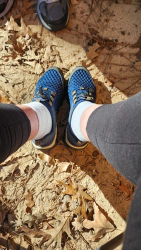 Customer photo review of ZenStride - Wide Toe Box Hiking Shoes - Healthy & non-slip barefoot shoes (Unisex)