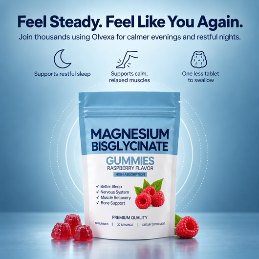 Olvexa Magnesium Bisglycinate Gummies