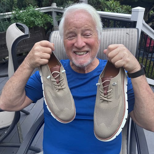 Customer photo review of Novaro - Ultra Comfortable Shoes "Secret Offer" Buy 1 Get 1 Free