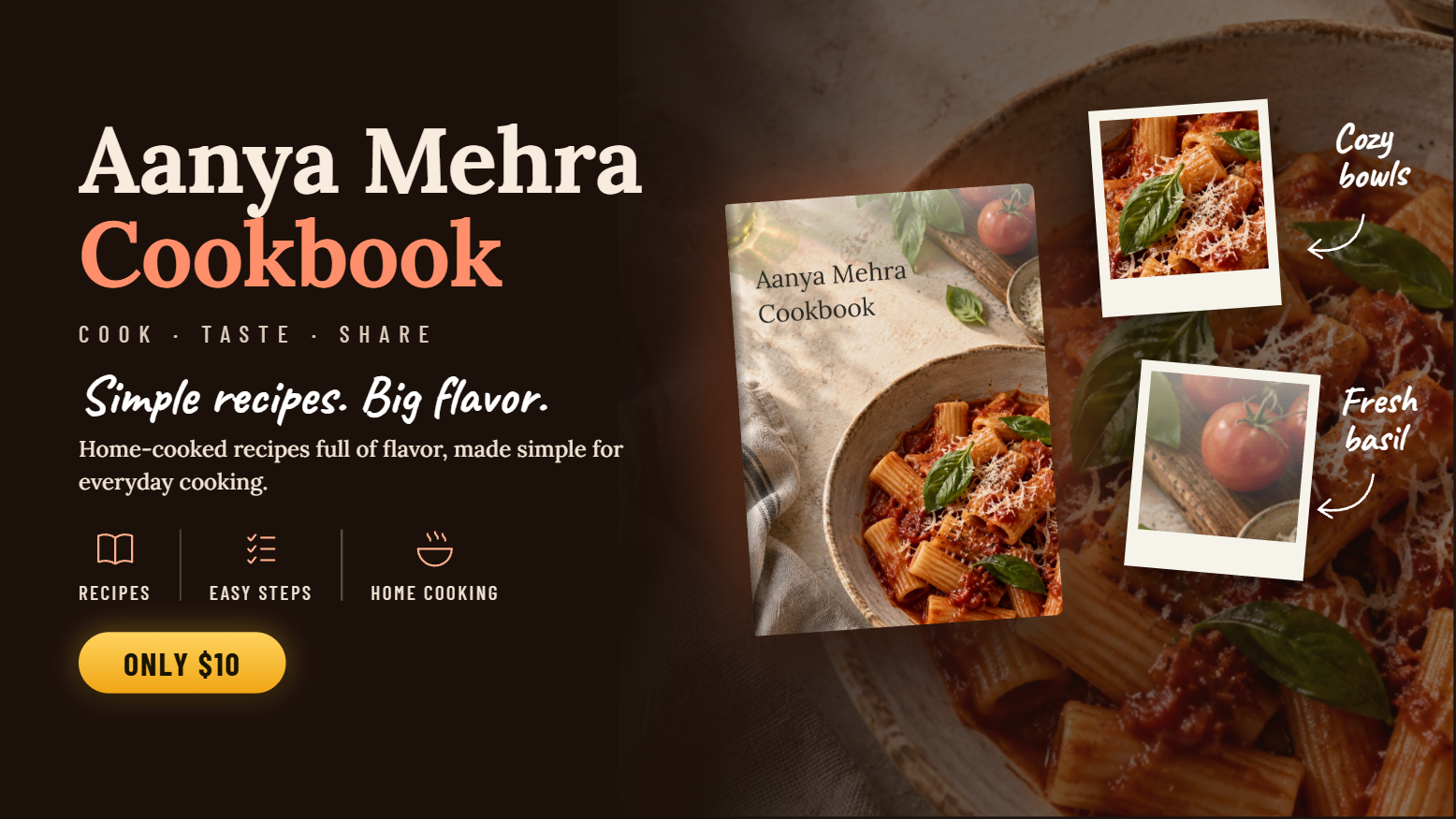 Cooking with Aanya Mehra