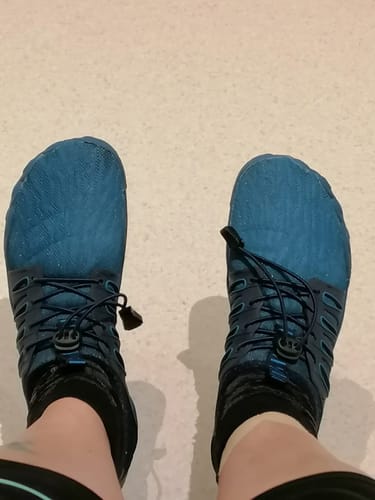 Customer photo review of UniGrip - Optimal Health & Traction Shoes (Unisex)
