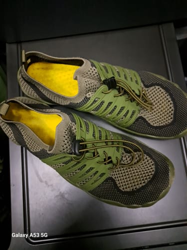 Customer photo review of TrailMaster Lite - Non-Slip Barefoot Shoe (Unisex)