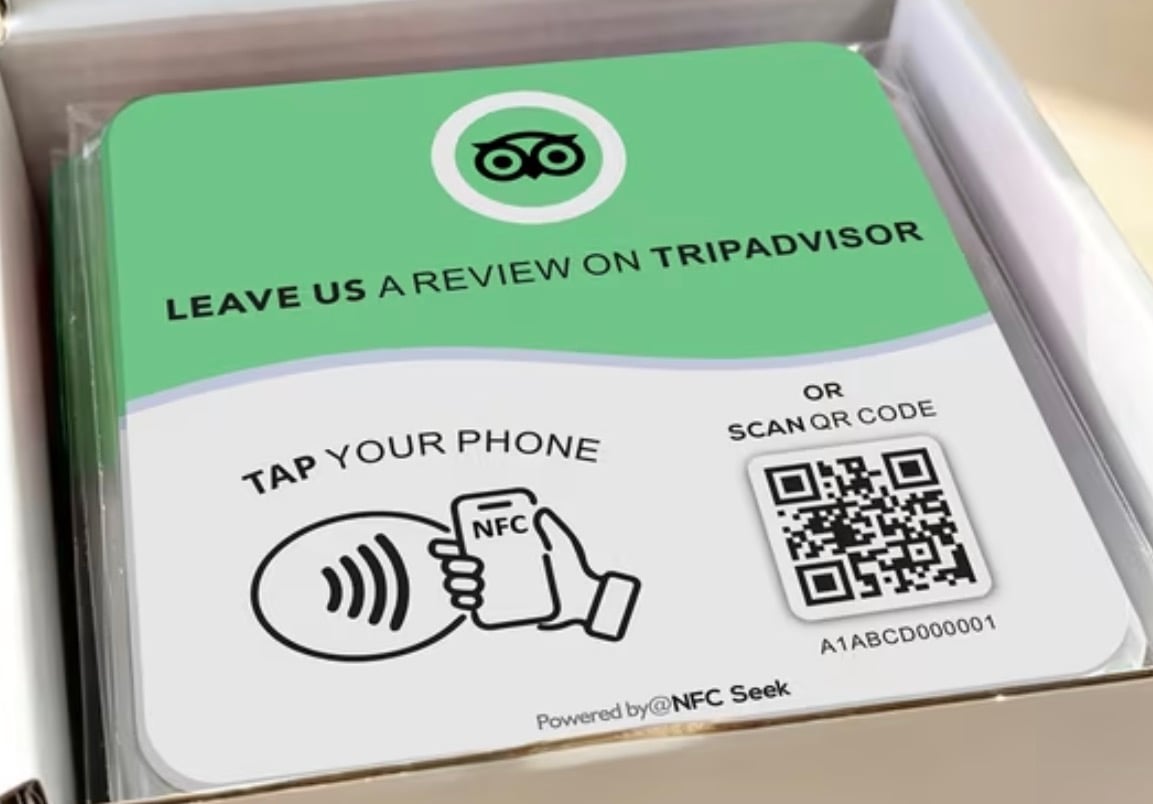 TripAdvisor Review Card