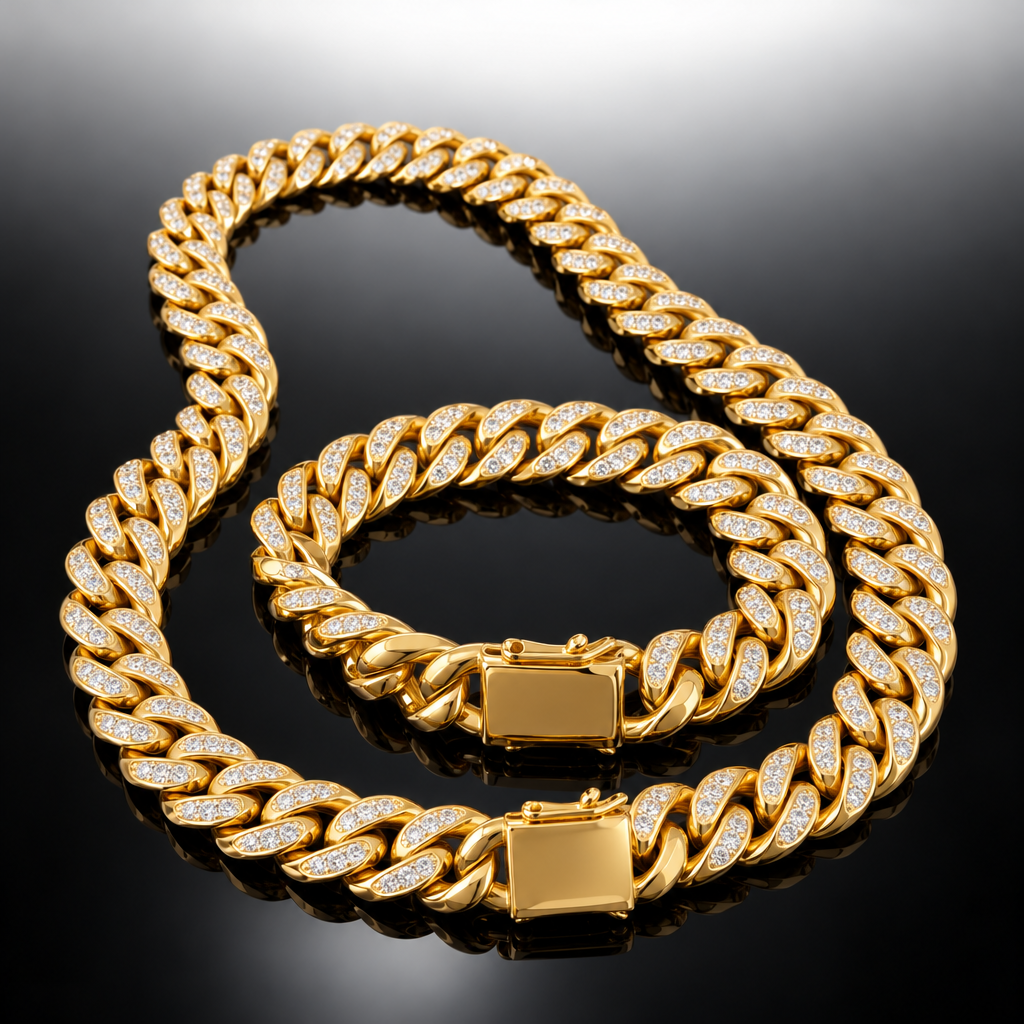 Gold Cuban Chain Necklace