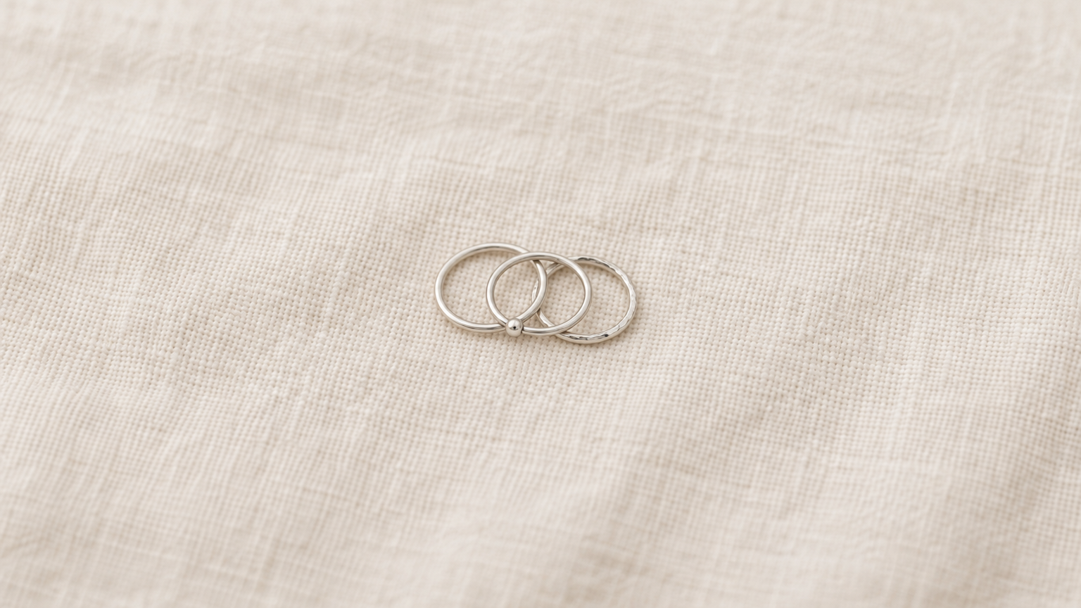 Sterling Stacking Rings