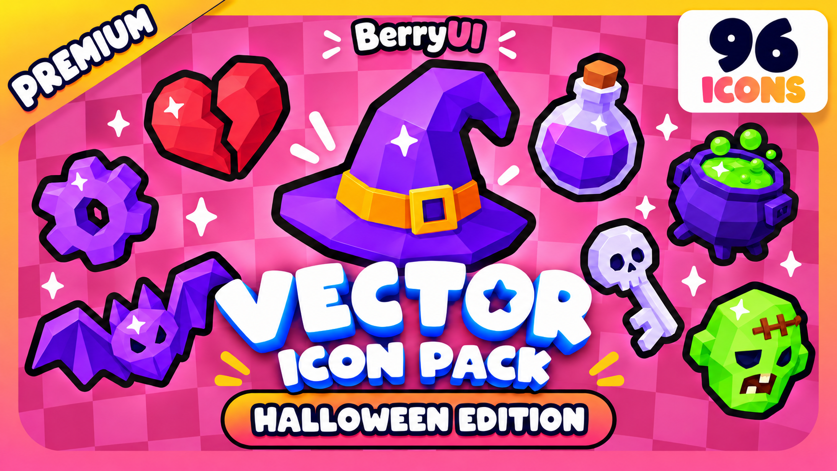 Vector Icon Pack Halloween Edition – Premium