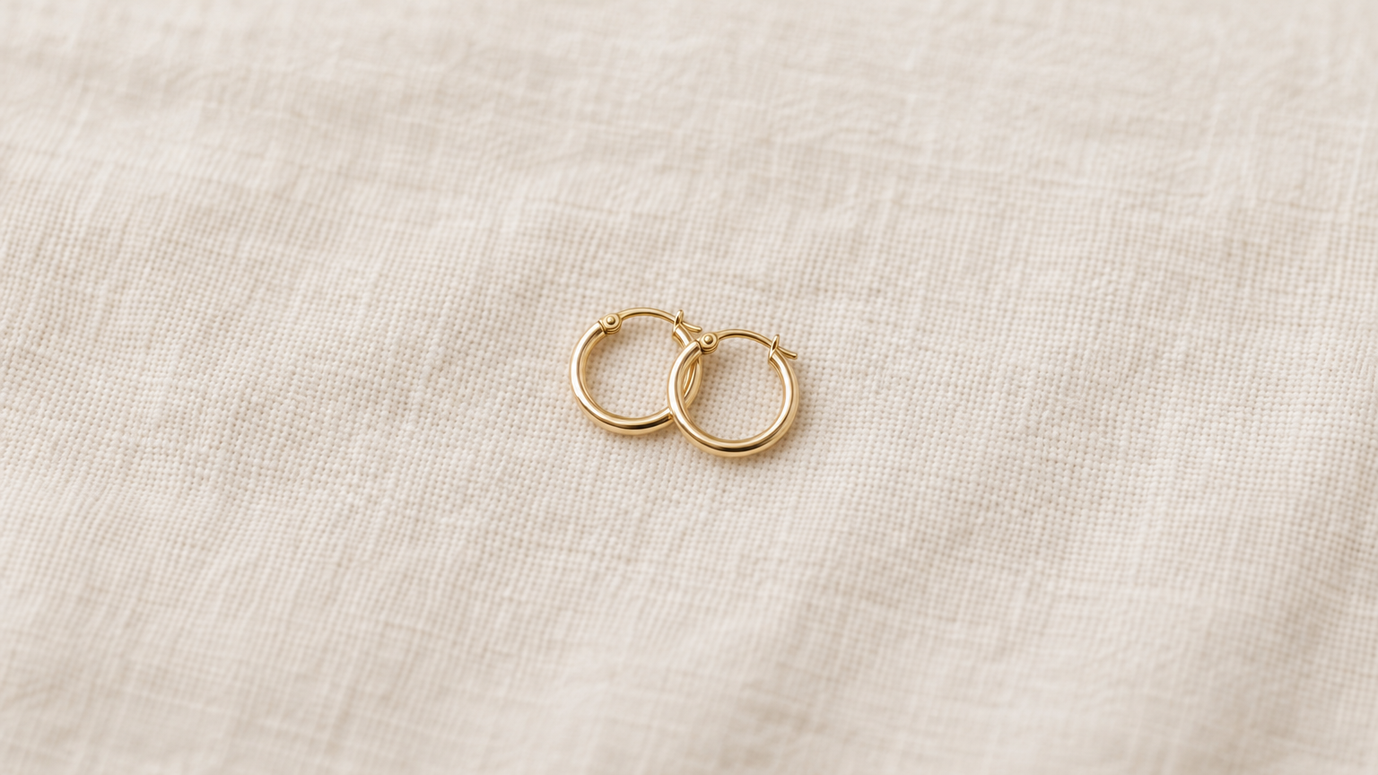 Classic Gold-Filled Hoops