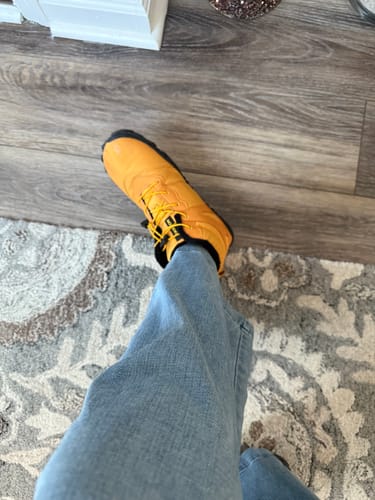 Customer photo review of Vindra Pro - Non-slip & universal winter barefoot shoe (Waterproof)