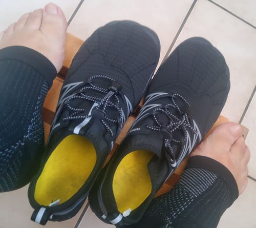 Customer photo review of Athlete Pro - healthy & comfortable barefoot shoes