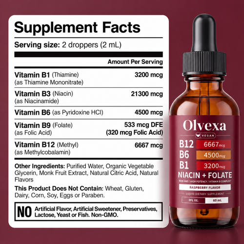 Olvexa Sublingual Vitamin B-Complex