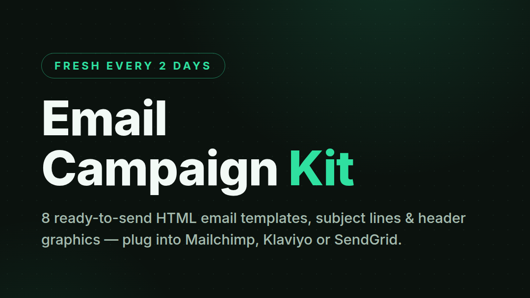 Email Campaign Kit