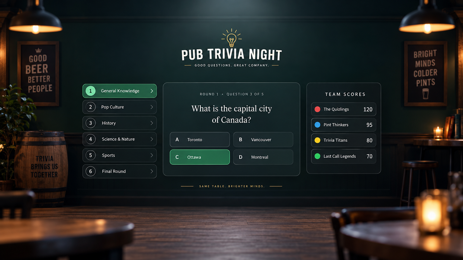 Trivia Host Vault