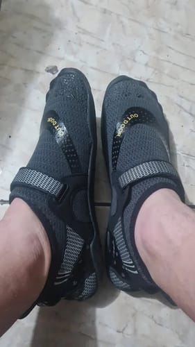 Customer photo review of Outdoor Master - slip-resistant & comfortable barefoot shoes