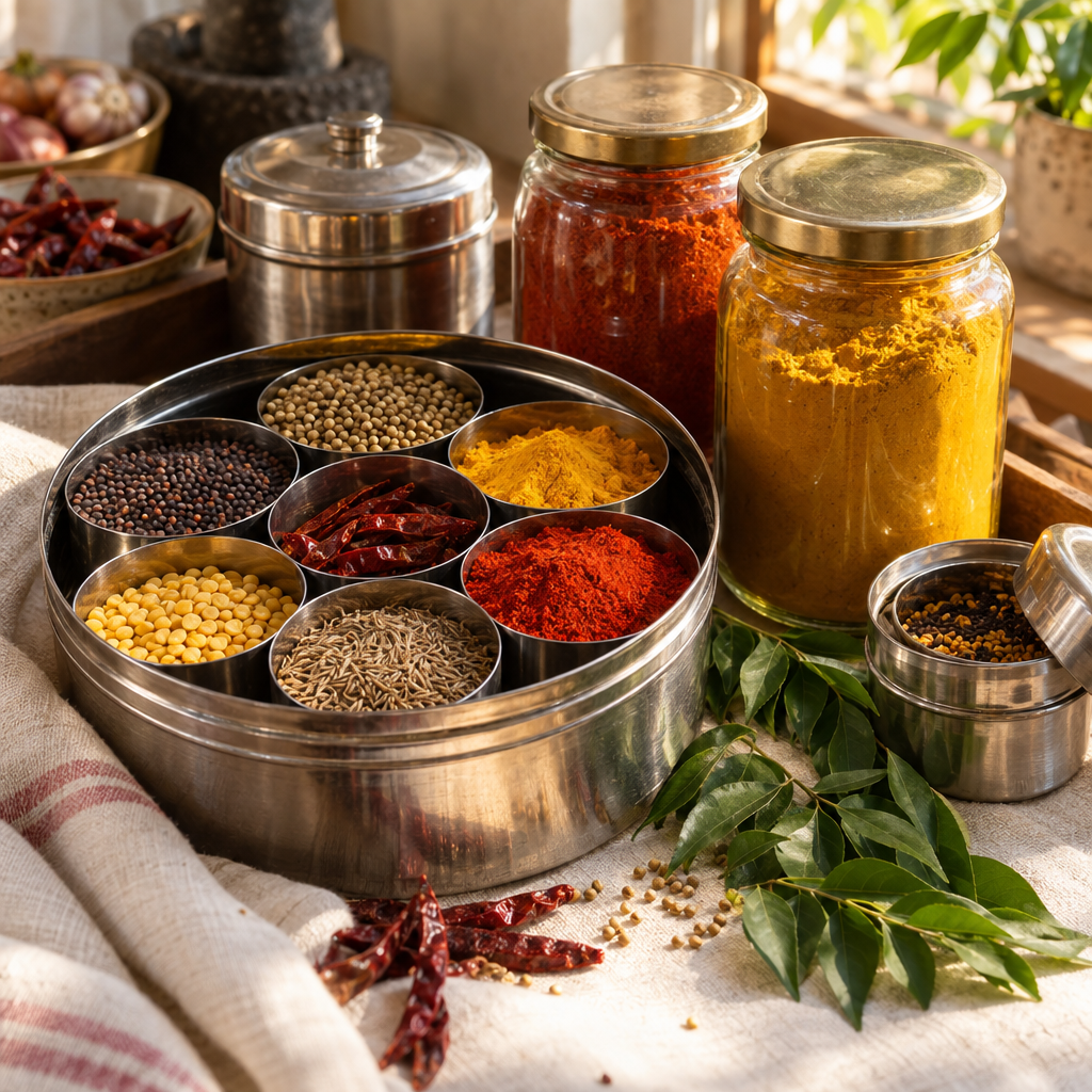 South Indian Pantry Box
