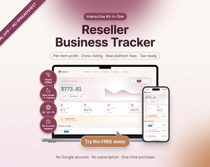 Reseller Business Tracker
