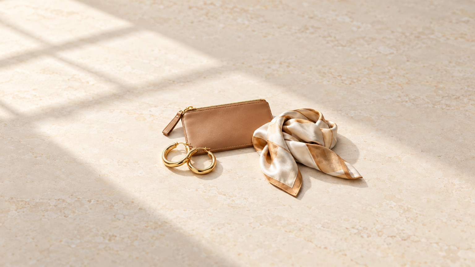 Slim Leather Pouch