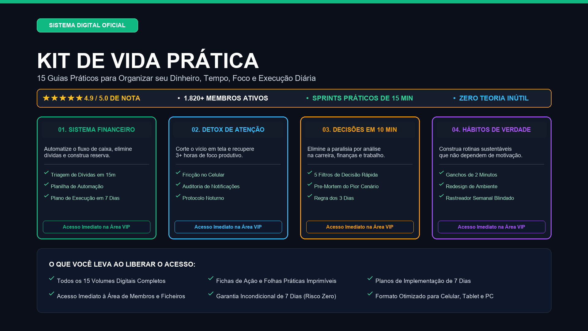 Kit de Vida Prática