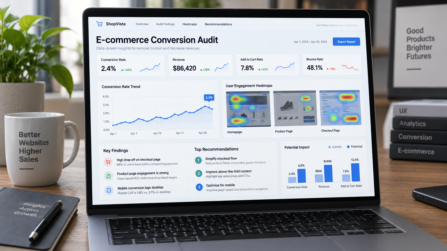 E-Commerce Conversion & UX Audit