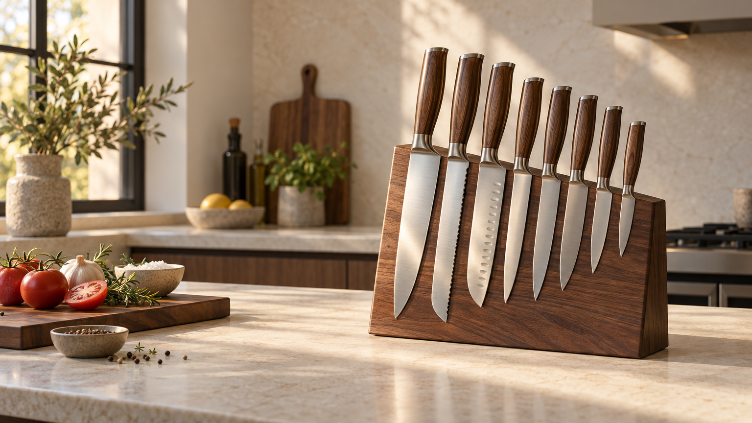 Chef's Knife Block Set