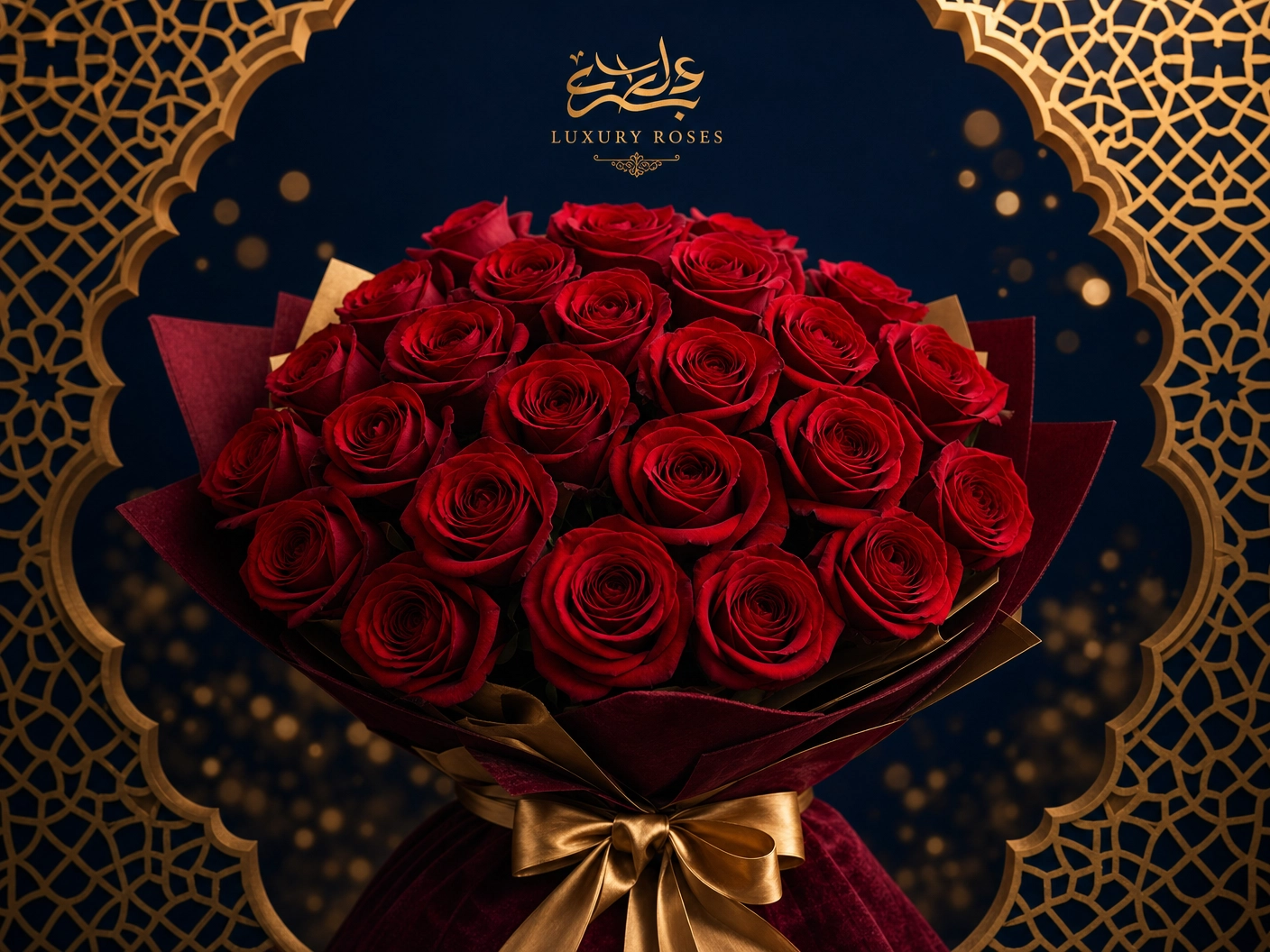 باقة الورد الأحمر الملكي