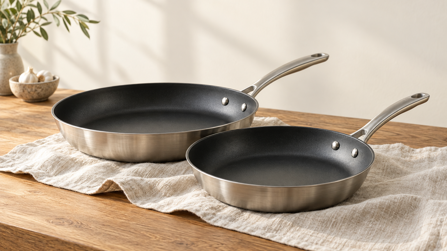 Nonstick Fry Pan Pair