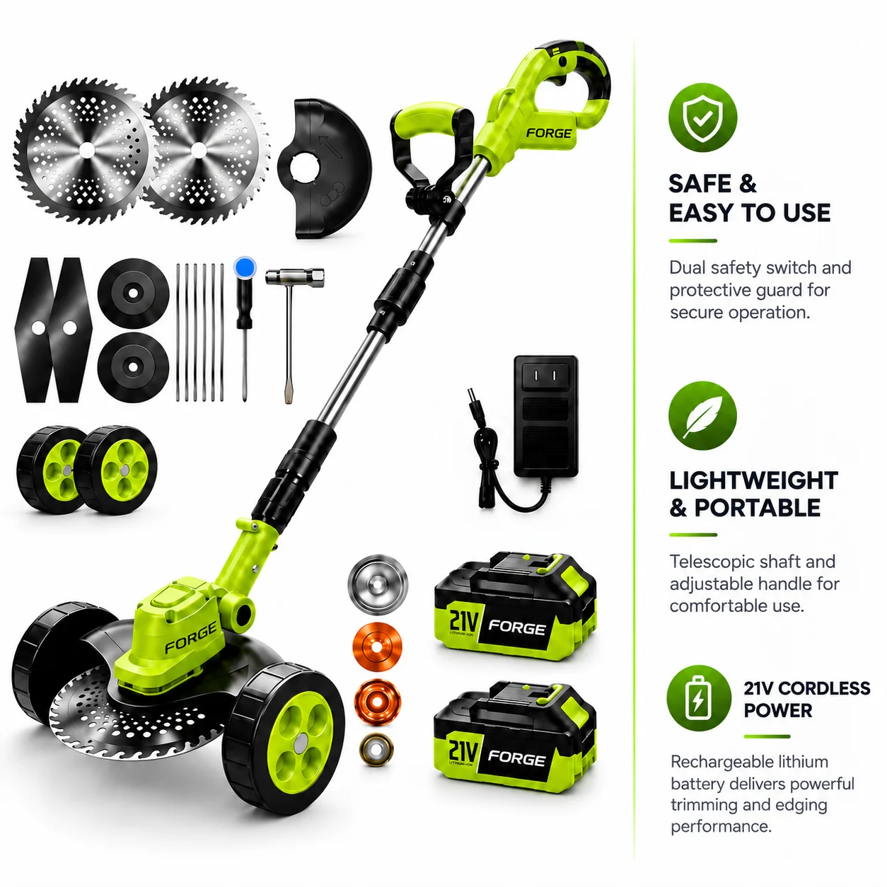 FORGE Cordless Lawn Mower