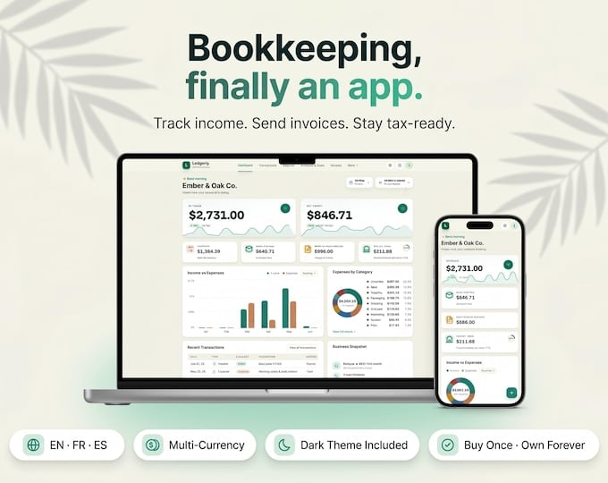 Small Business Bookkeeping App