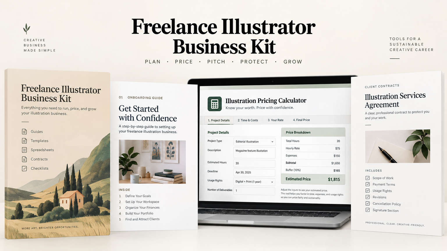 Freelance Illustrator Business Kit