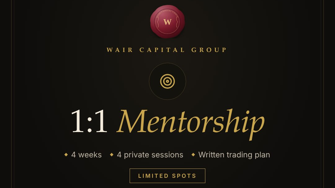 4 Week 1:1 Mentorship 