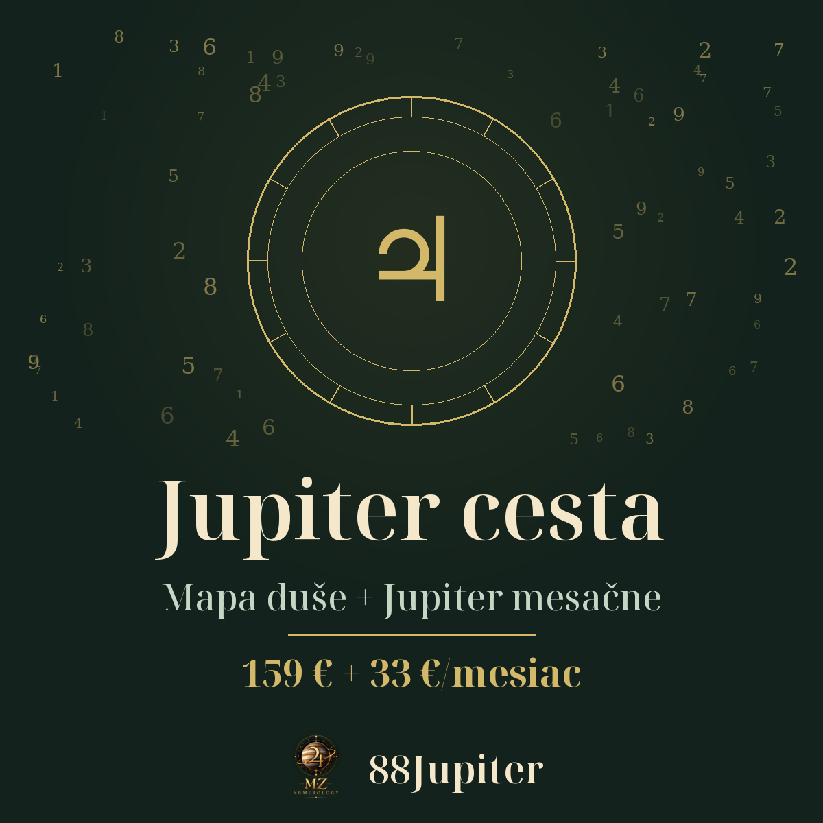Jupiter cesta