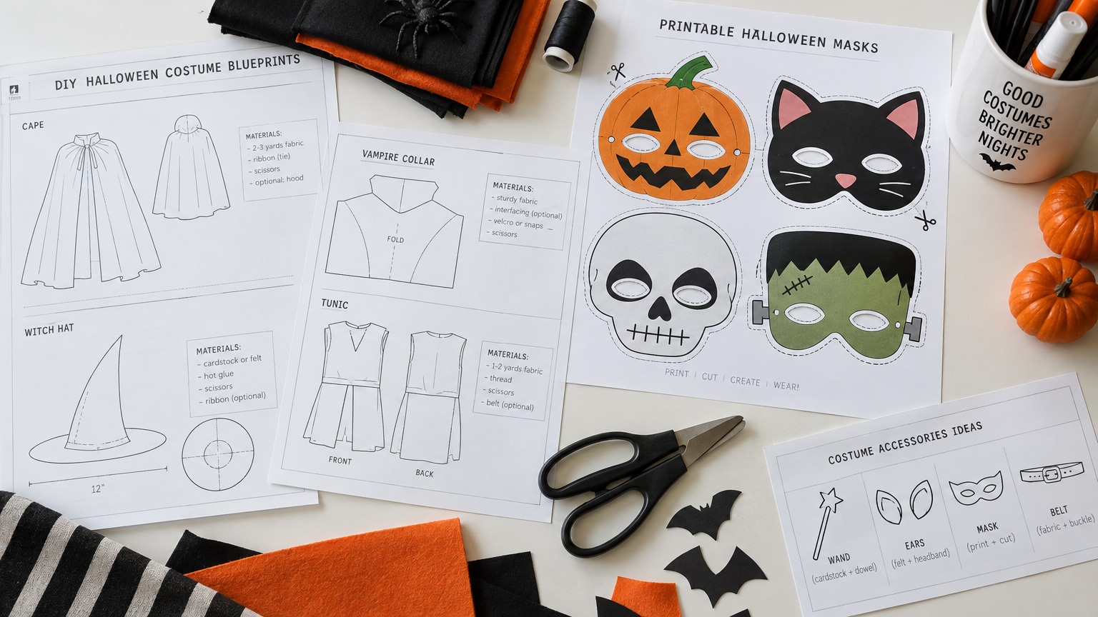 Last-Minute Halloween Costume & Party Vault