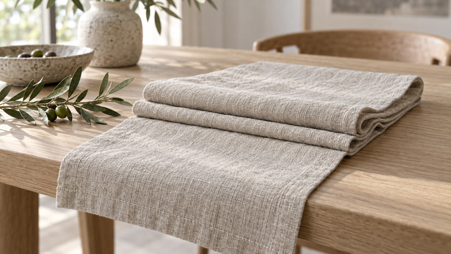 Linen Table Runner