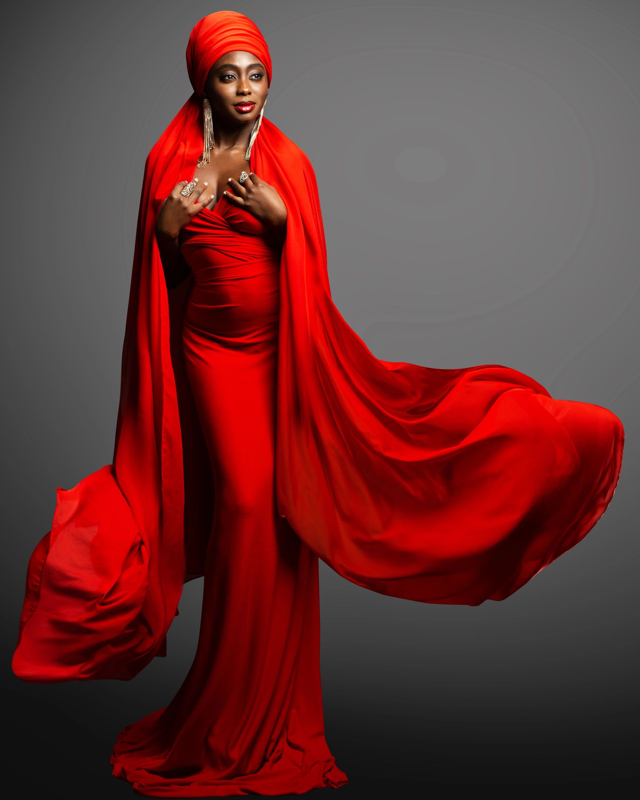 Silk Wrap Dress