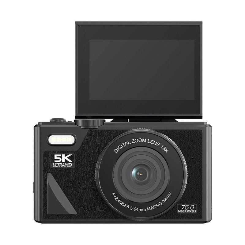 VisieTrik Capture Every Moment in 75MP Detail: The 5K Ultra HD Compact Pocket Ca