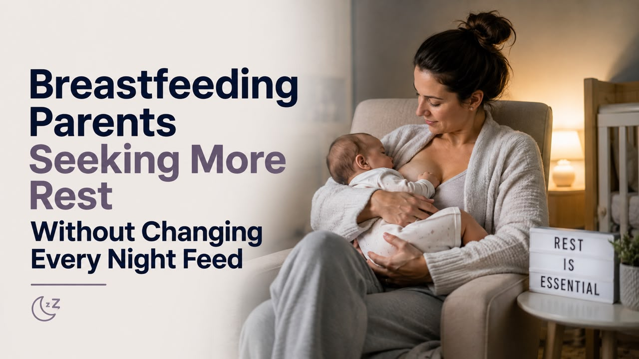 Breastfeeding Parents Seeking More Rest Without Changing Every Night Feed