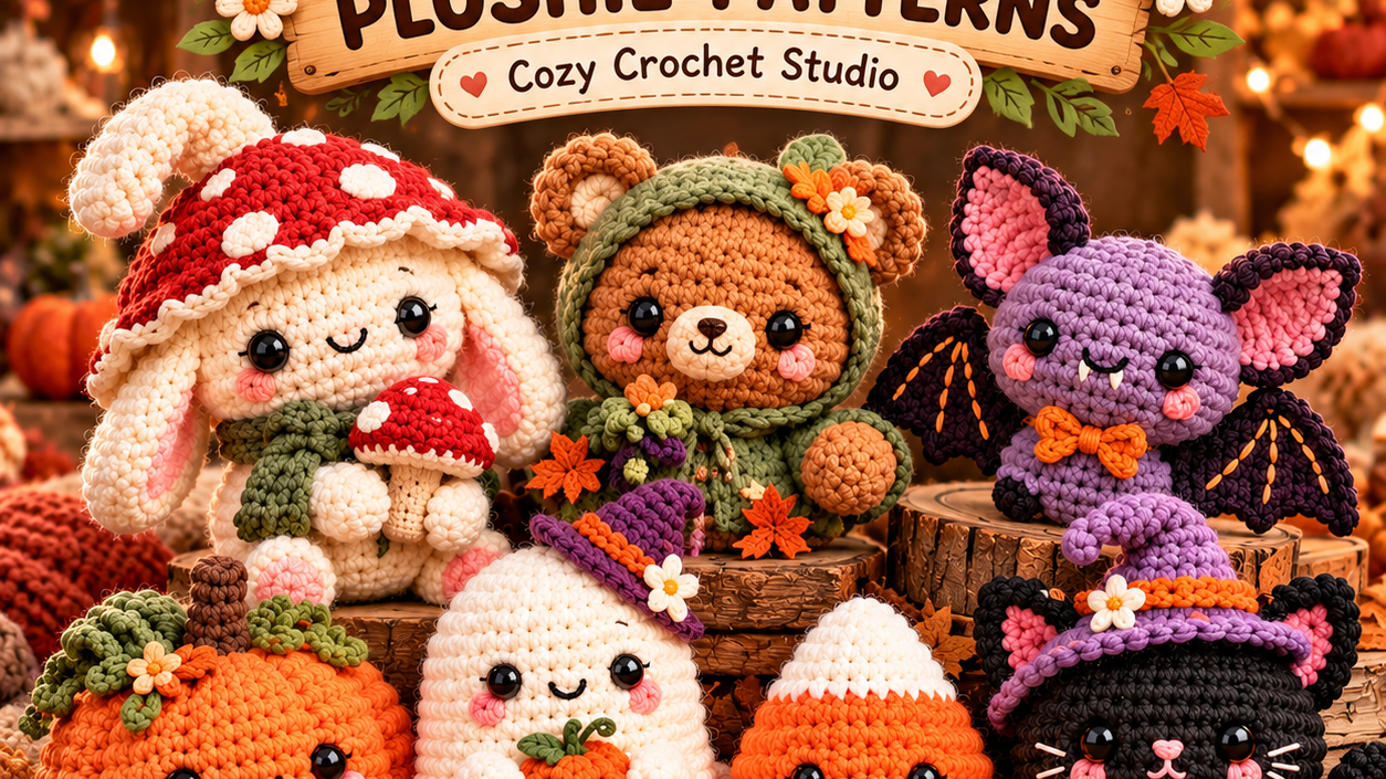 Crochet Plushie Patterns Collection