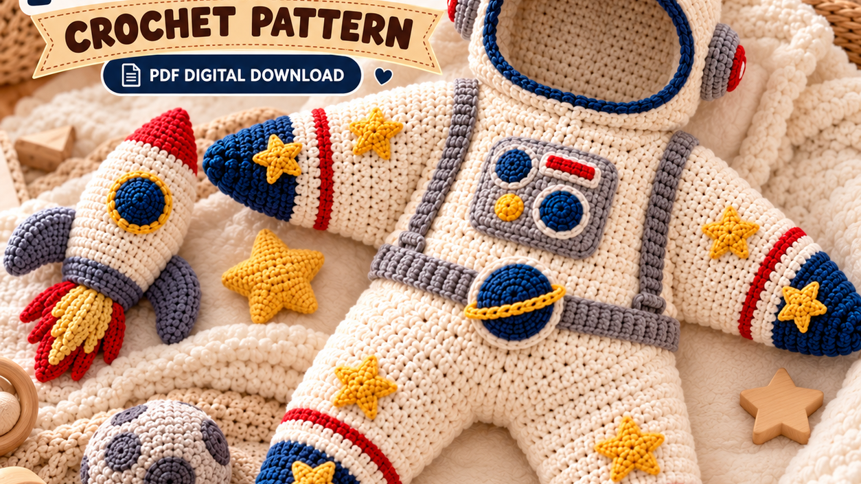 Baby Astronaut Crochet Pattern