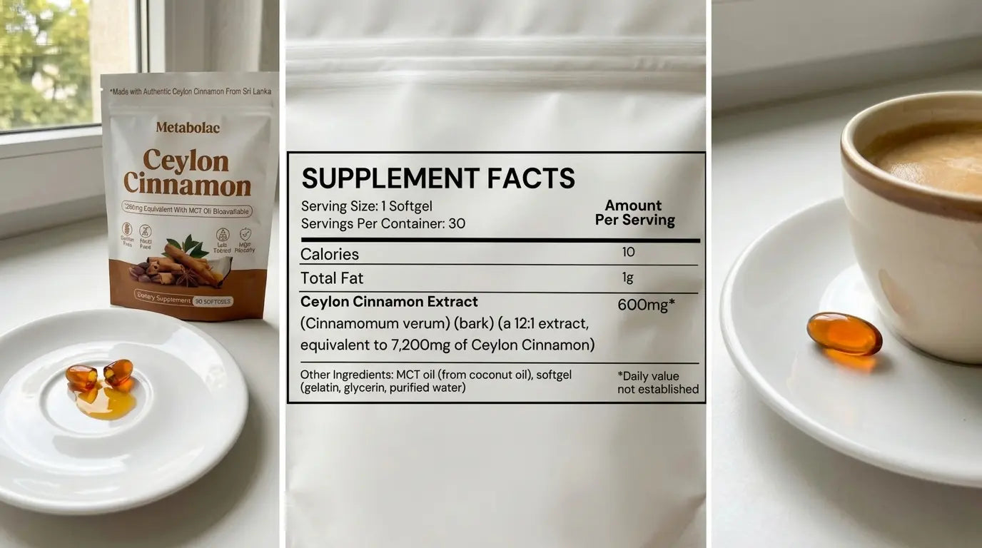 Metabolae product details and breakfast routine