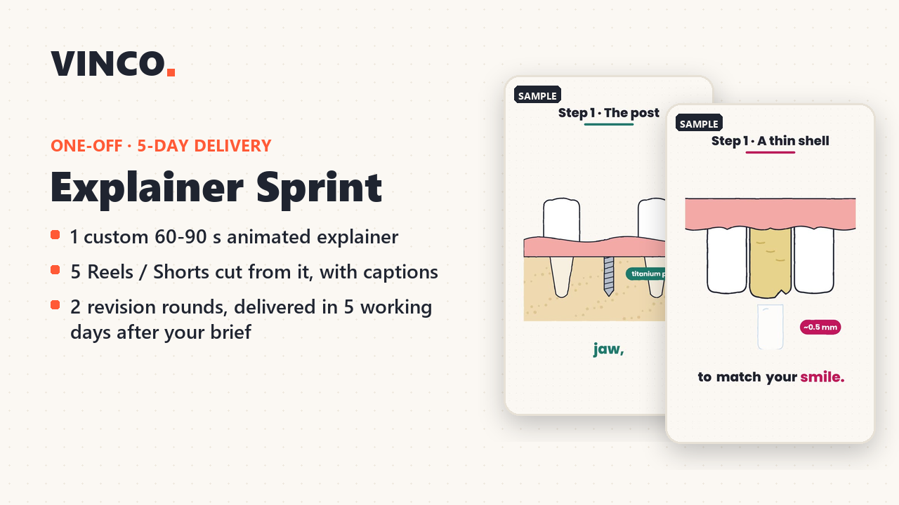 Explainer Sprint
