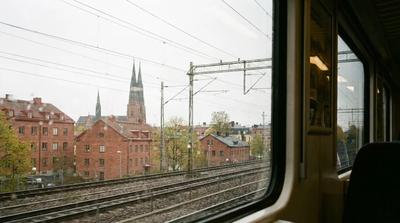 A train journey through Sweden