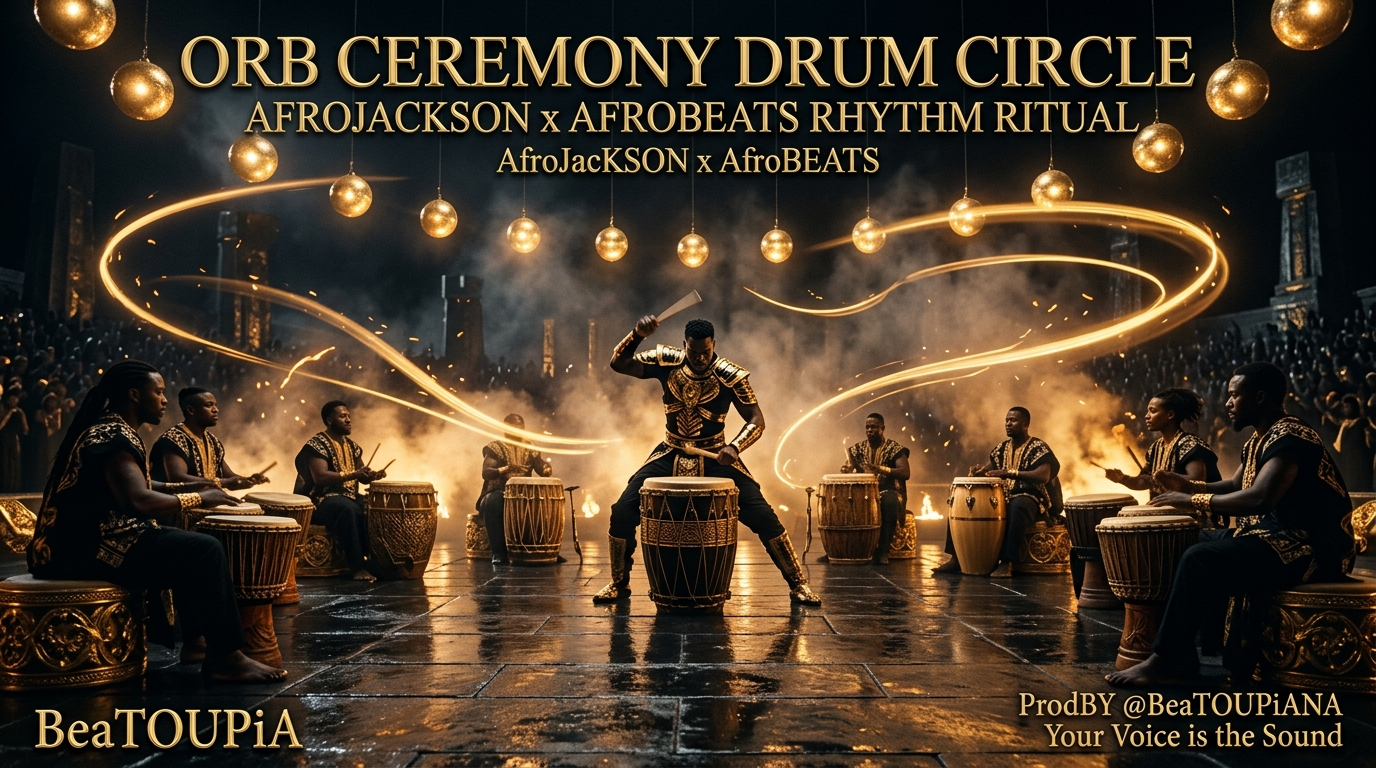 Project preview of FreeBEAT: Orb Ceremony Drum Circle AfroJacKSON x Afrobeats Rhythm Ritual