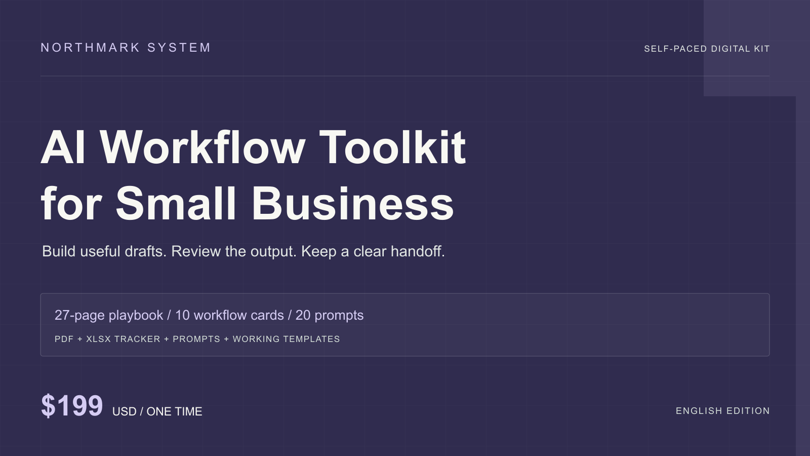 AI Workflow Toolkit for Small Business
