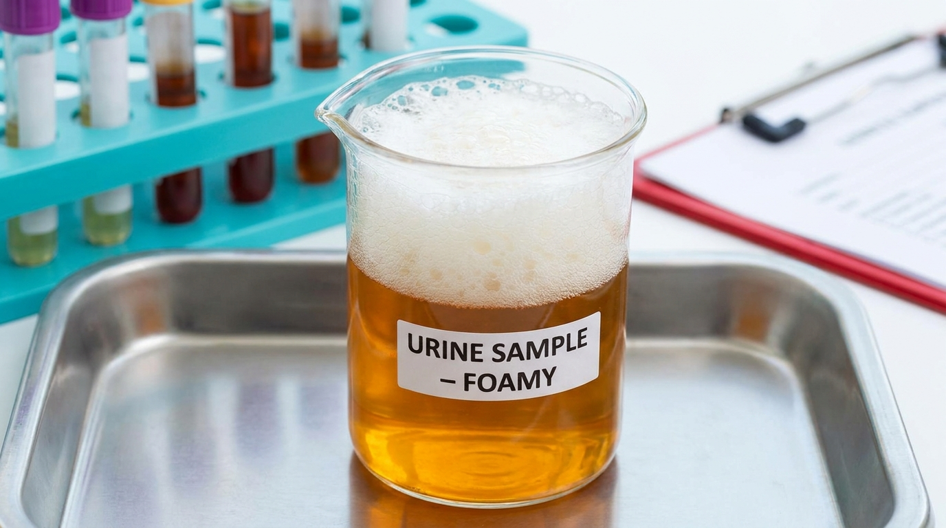 Foamy urine