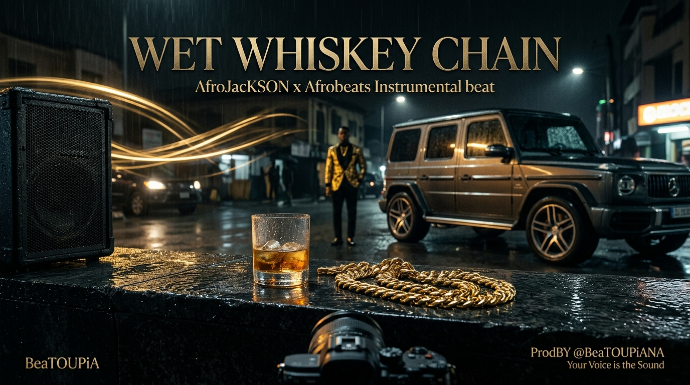 Project preview of FreeBEAT: Wet Whiskey Chain AfroJacKSON x Afrobeats Instrumental beat
