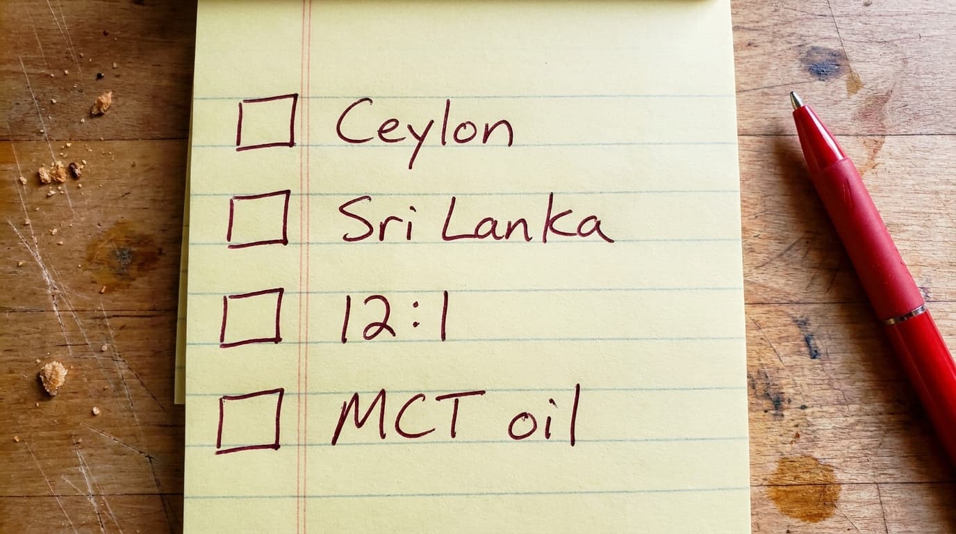 A four-item checklist