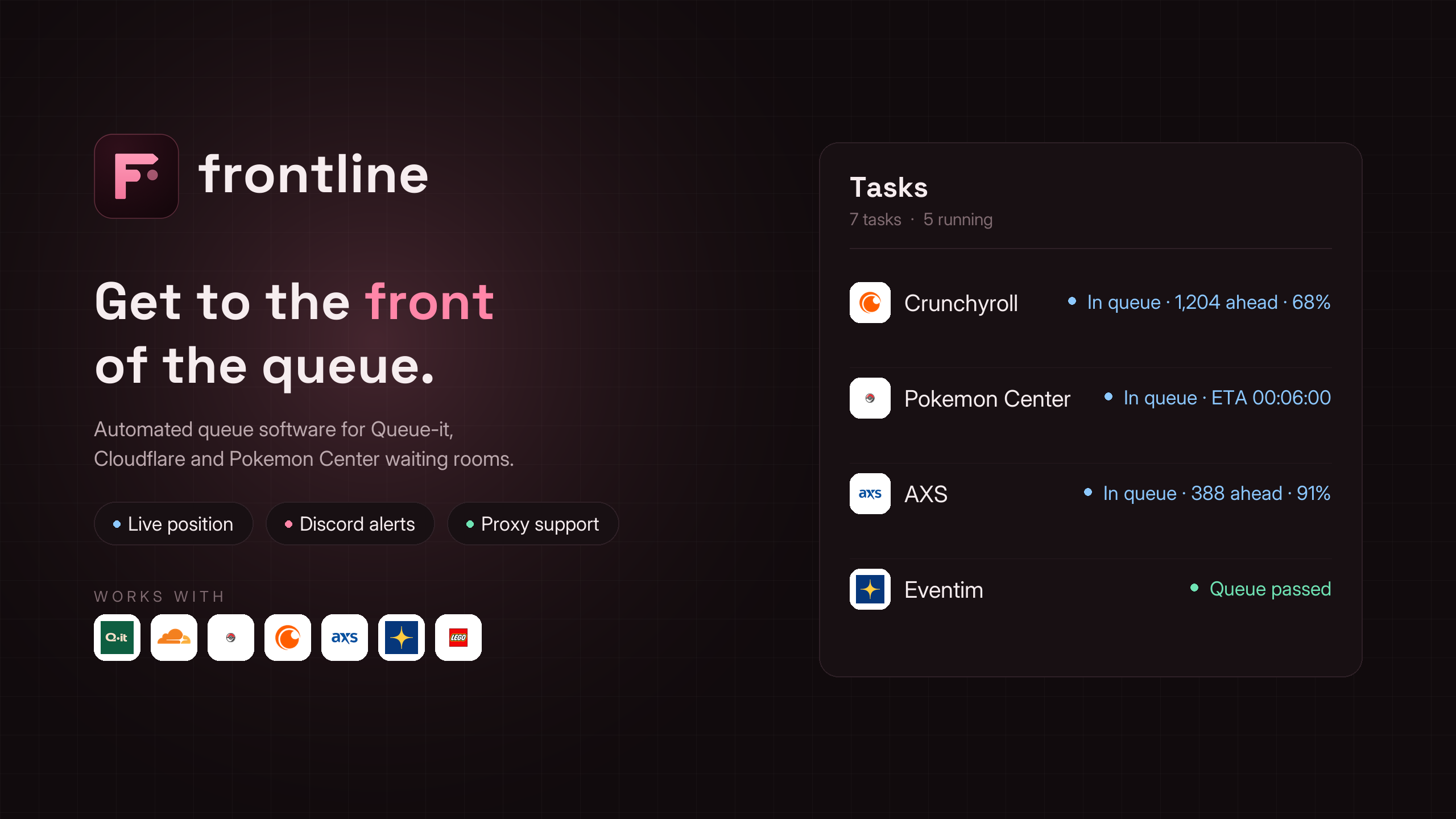 Frontline Free Beta
