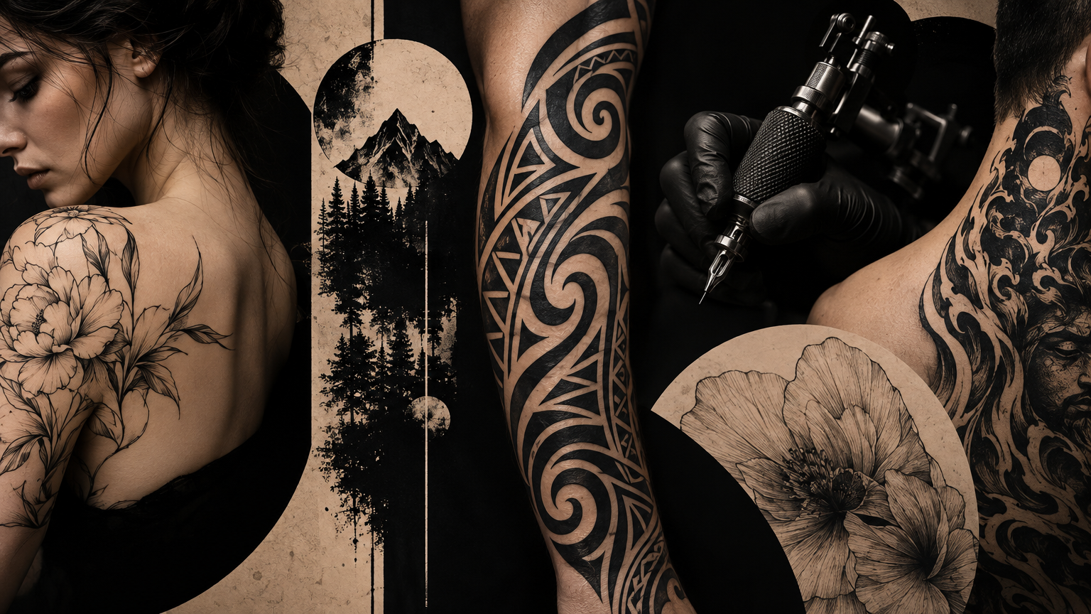 Estilos de Tatuaje: Blackwork, Tribal y Fine Line