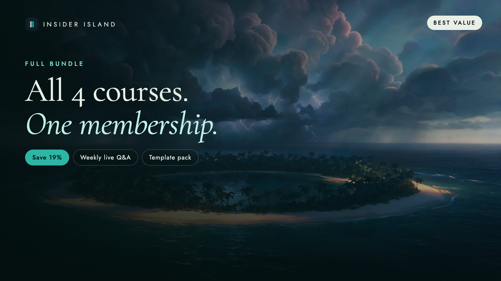 Insider Island Full Bundle