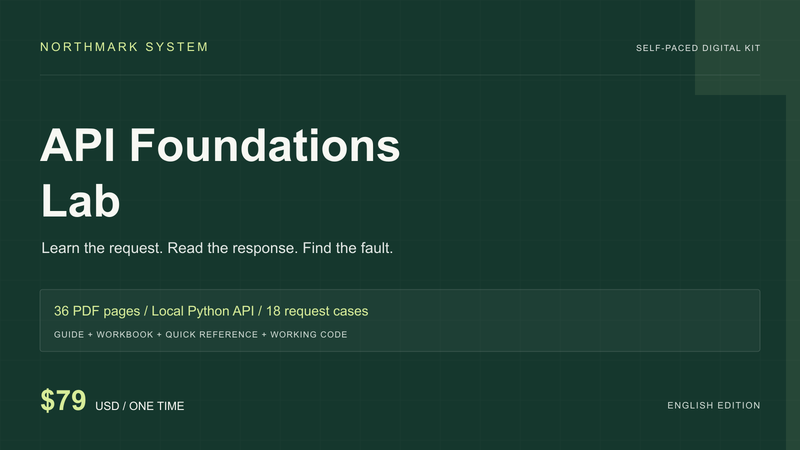 API Foundations Lab